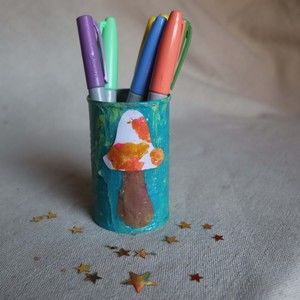 UPCYCLED PENCIL HOLDER